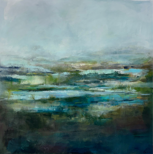 Abstrakt landskap | Anne Rishovd Moen